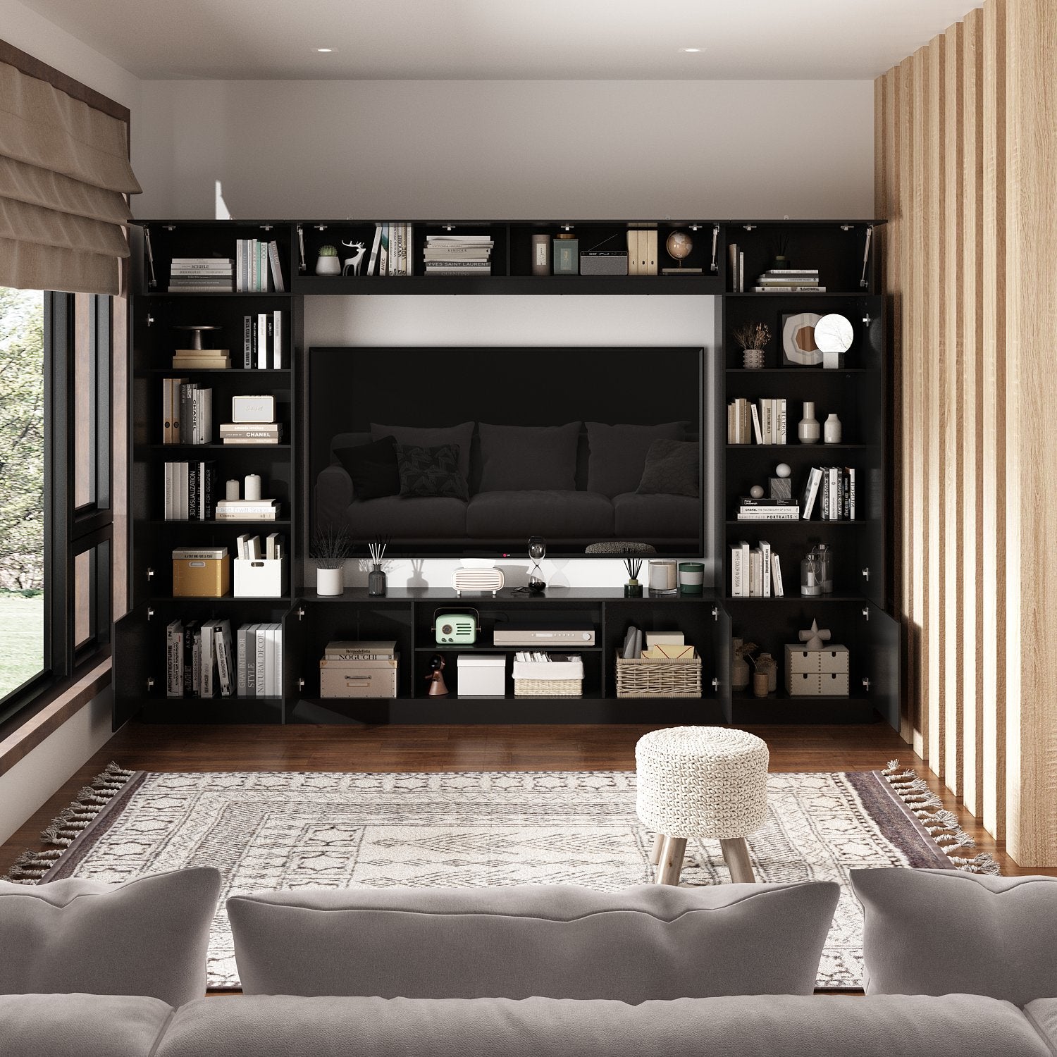 Premium Media Center with Large Storage Capacity - Perfect for Home Entertainment & Digital Organization