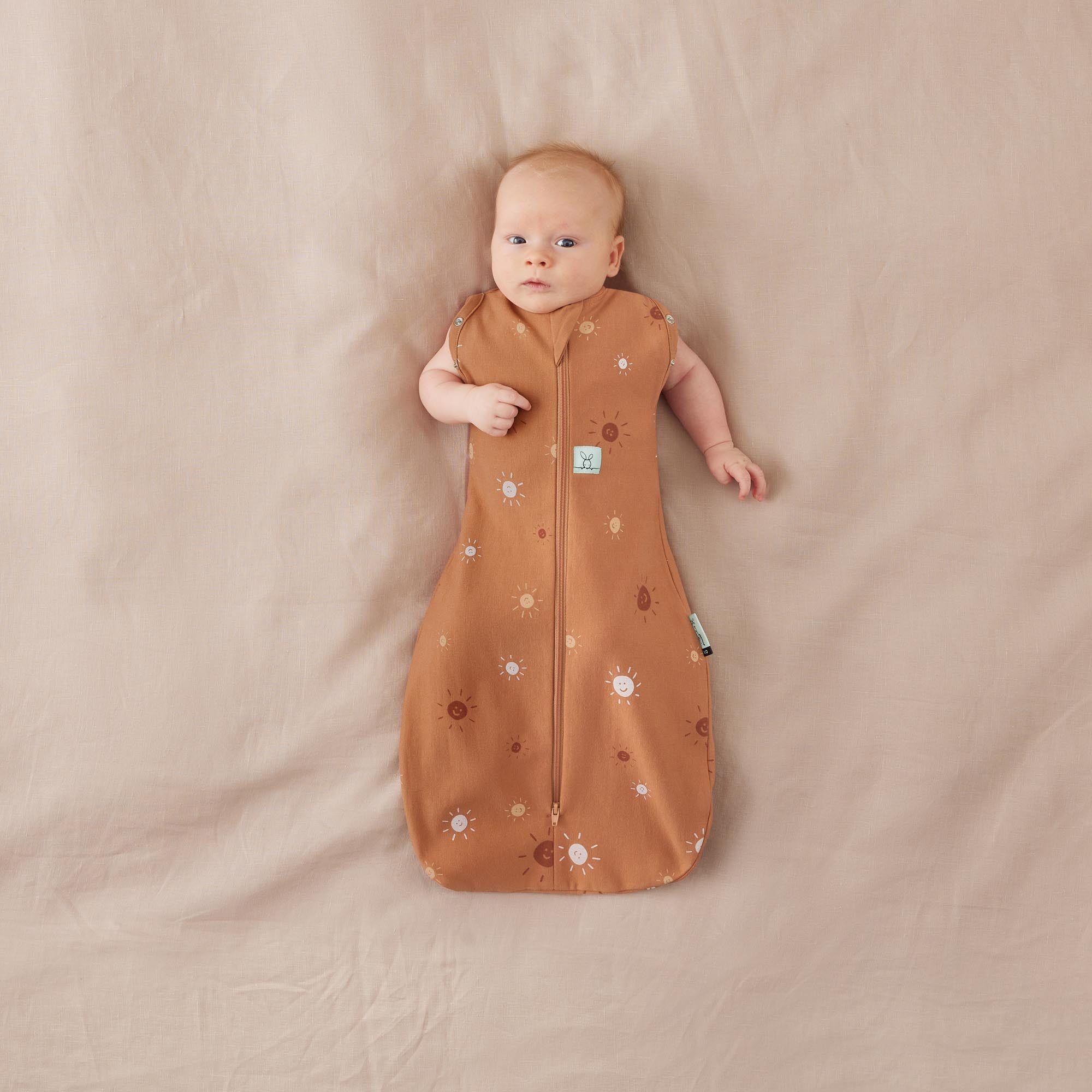 ErgoPouch Cocoon Zip Swaddle Bag 0.2 TOG - Lightweight Baby Sleep Sack for Newborns & Infants - Perfect for Sunny Days & Warm Weather Nursery Essentials