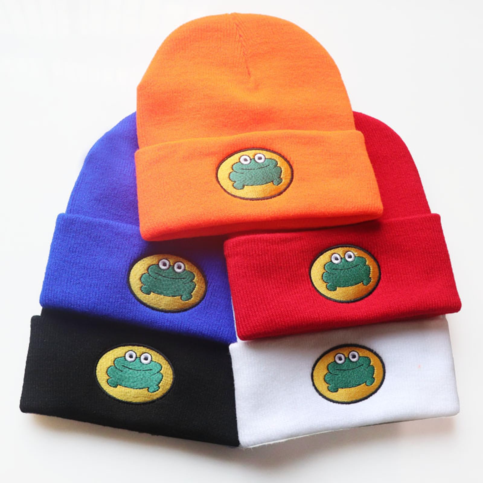 Parappa The Rapper Frog Knitted Beanie Hat - Cute Cartoon TV Inspired Unisex Winter Beanie for Men & Women | Perfect for Cosplay, Anime Conventions & Cold Weather Fashion