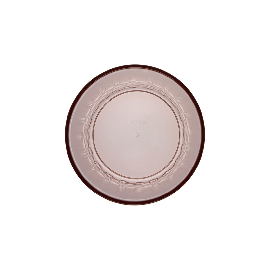 Kartell Jelly's Long Drink Glass Set - 6-Piece Transparent Pink Cocktail Glasses (8.5cm Diameter x 15cm Height) - Perfect for Cocktail Parties, Home Bars & Modern Tableware Collections