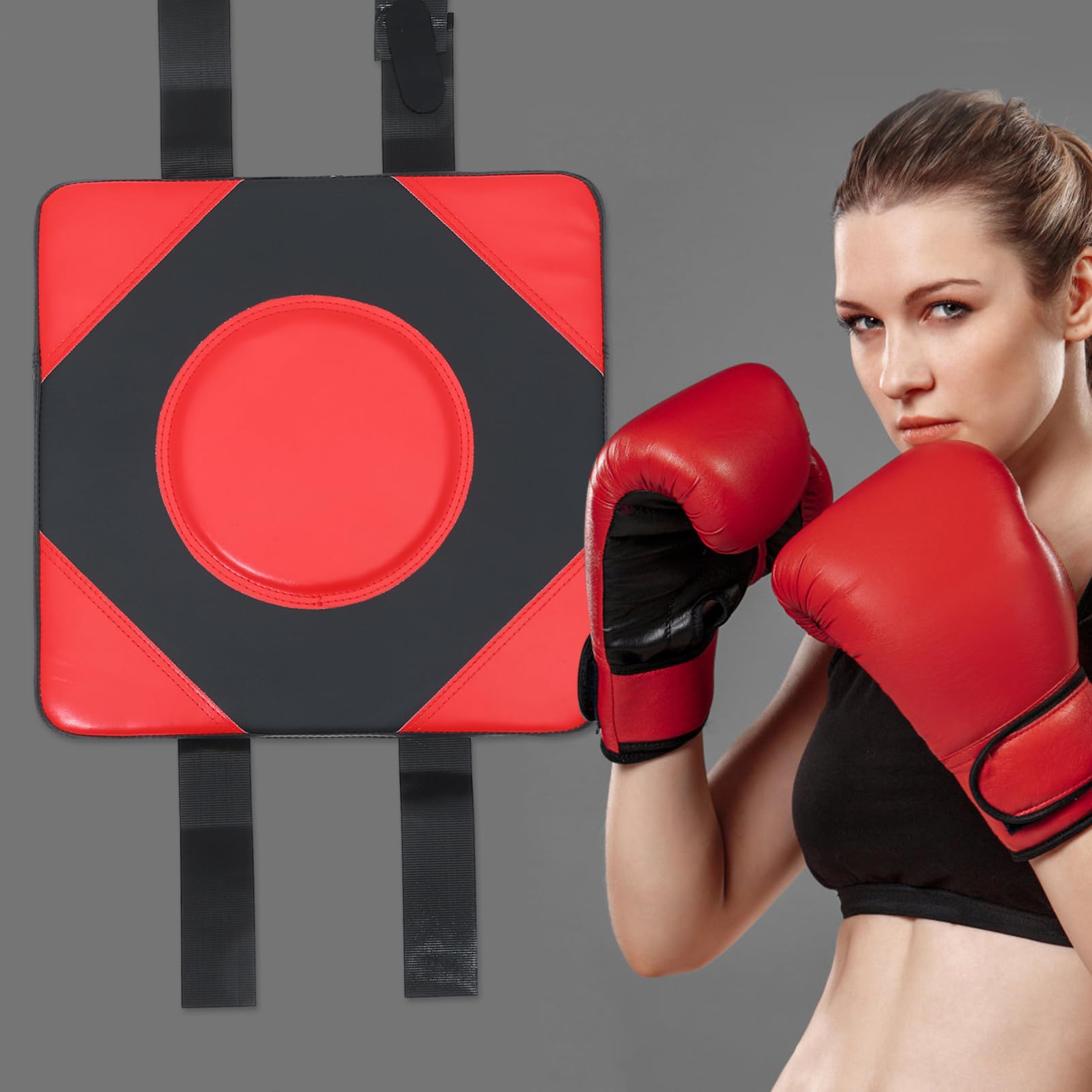 BESPORTBLE Wall Mounted Punching Pad - Heavy Duty Boxing Training Pad for Home Gym, MMA, Muay Thai & Fitness - Perfect for Wall Boxing, Kickboxing & Martial Arts Practice