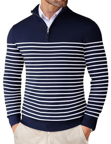 Stripe-white Navy