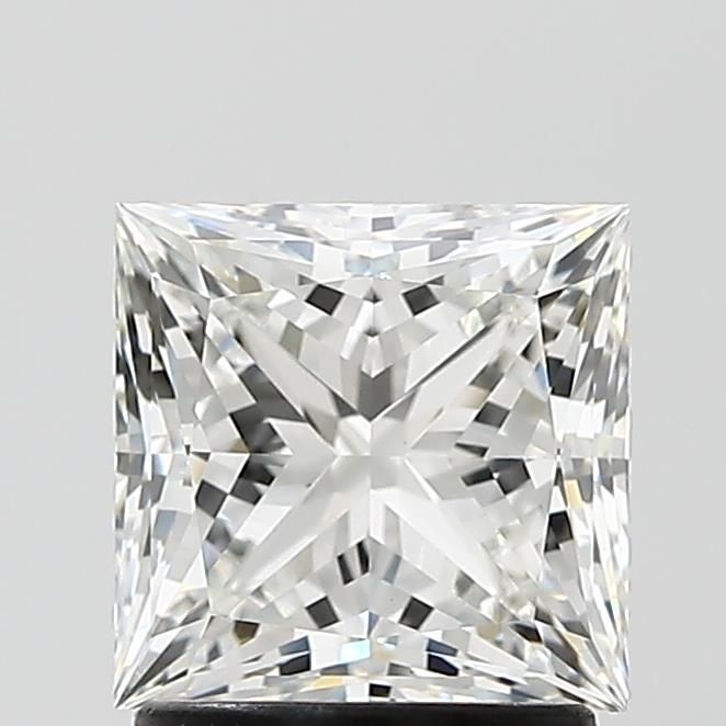 1.83 Carat F Color VVS2 Clarity Princess Cut Lab-Grown Diamond for Engagement Rings & Fine Jewelry