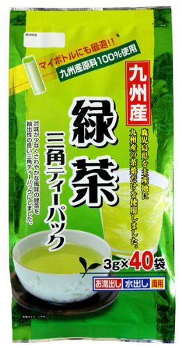 Premium Kyushu Green Tea Bags - 3g x 40 Bags (Pack of 5) | Authentic Japanese Kotobukiro-en Tea | Perfect for Office, Home & Gift Giving