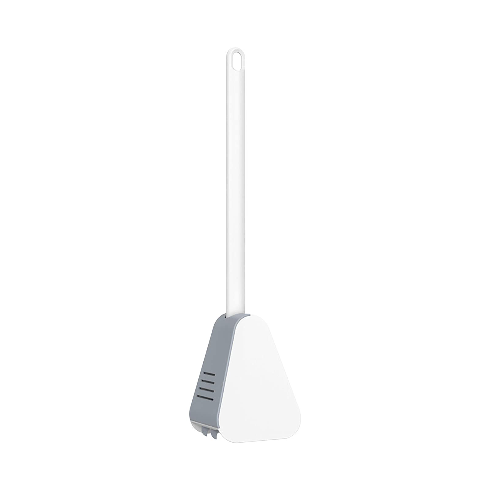 Silicone Toilet Cleaning Brush with Wall-Mounted Golf Holder - Bathroom Cleaning Tool for Toilet Bowl, Sink & Shower - White (One Size) - Perfect for Home, Apartment & RV Bathrooms