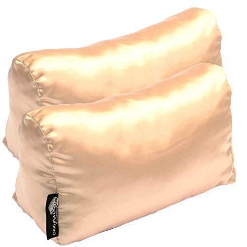 Luxury Satin Pillow Bag Shaper Set of 2 - Compatible with Prada Small & Medium Designer Handbags | Perfect for Bag Storage, Display & Protection