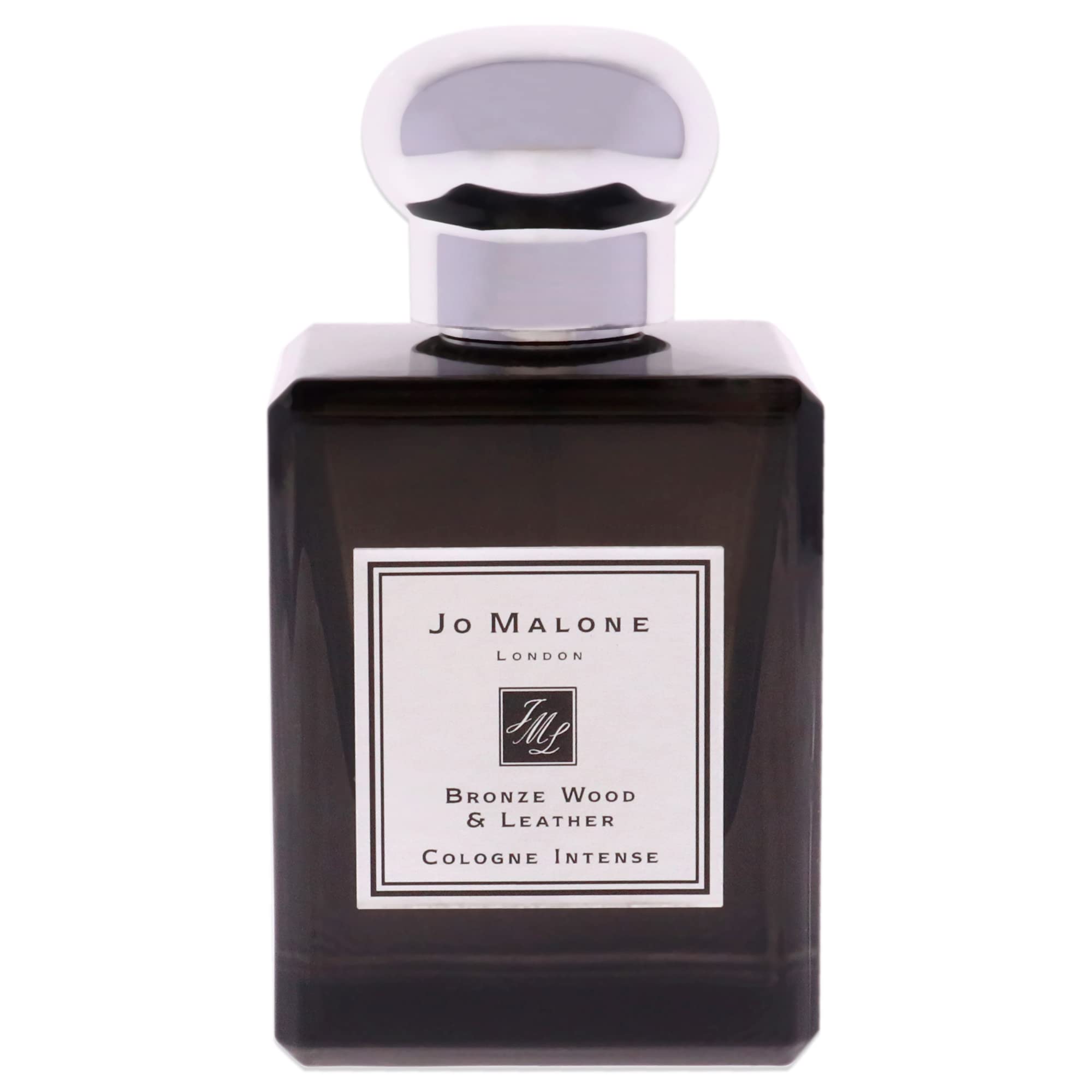 Jo Malone Bronze Wood & Leather Intense Cologne Spray for Men & Women - 1.7 oz Luxury Unisex Perfume for Date Night, Office & Special Occasions