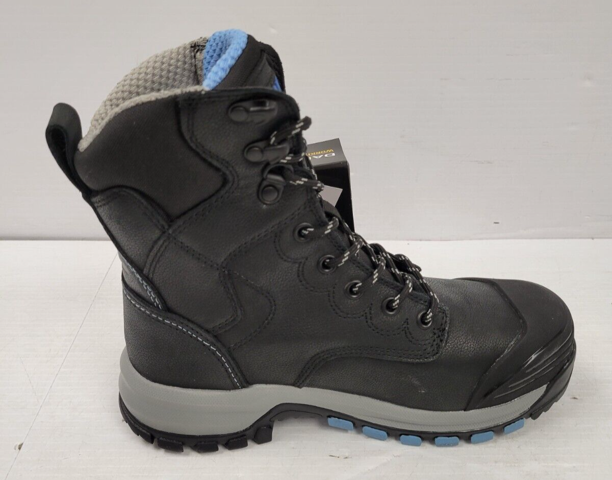 Dakota 8030 WorkPro Steel Toe Boots for Women - Size 7 | Safety Work Boots for Construction, Warehouse & Industrial Use