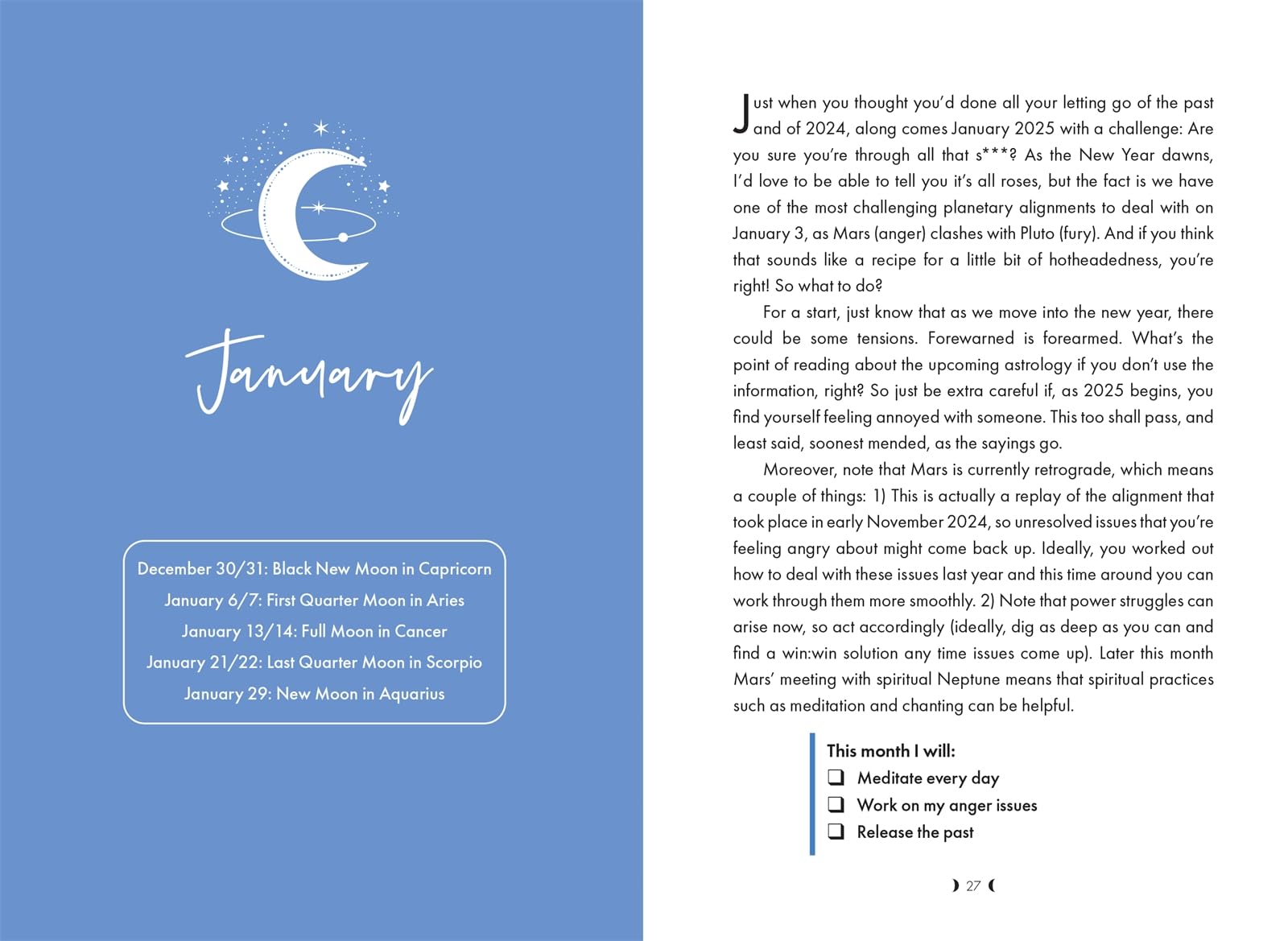 Moonology™ Diary 2025 - Lunar Planner & Astrology Journal for Manifestation, Goal Setting & Moon Phases Tracking | Perfect for Spiritual Growth, Self-Care & Witchcraft Practices