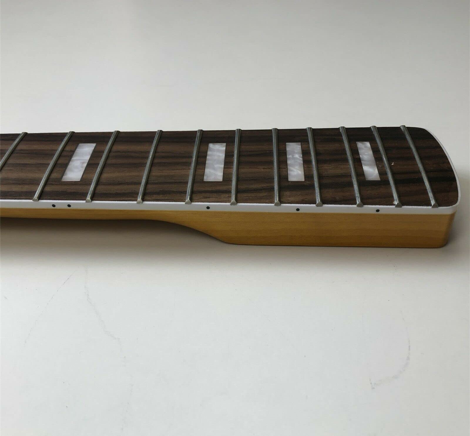 5 String Electric Bass Guitar Neck - Maple Wood with 20 Frets & 34