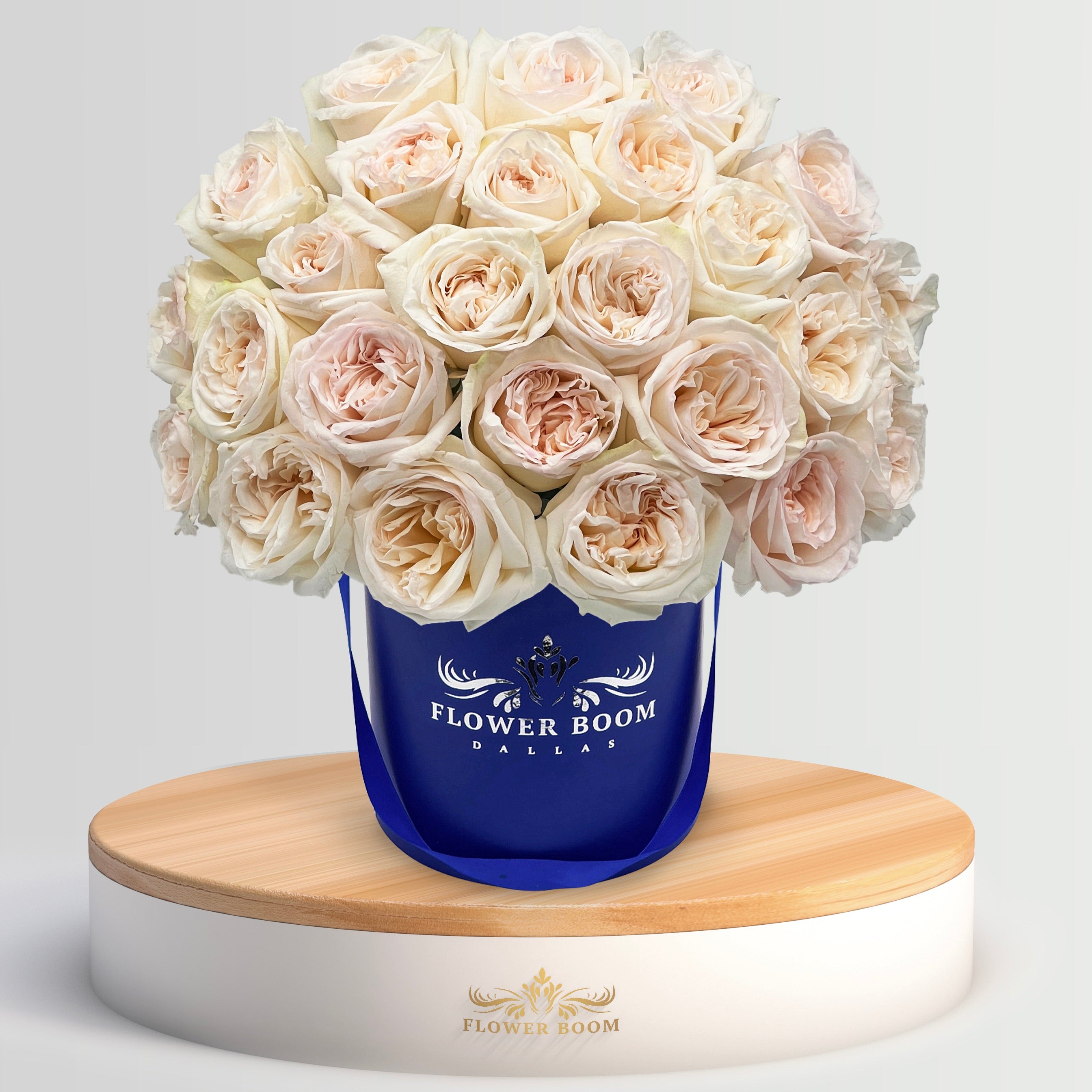 Fresh White O'Hara Roses - Premium Long-Stemmed Cut Flowers for Weddings, Anniversaries & Home Decor
