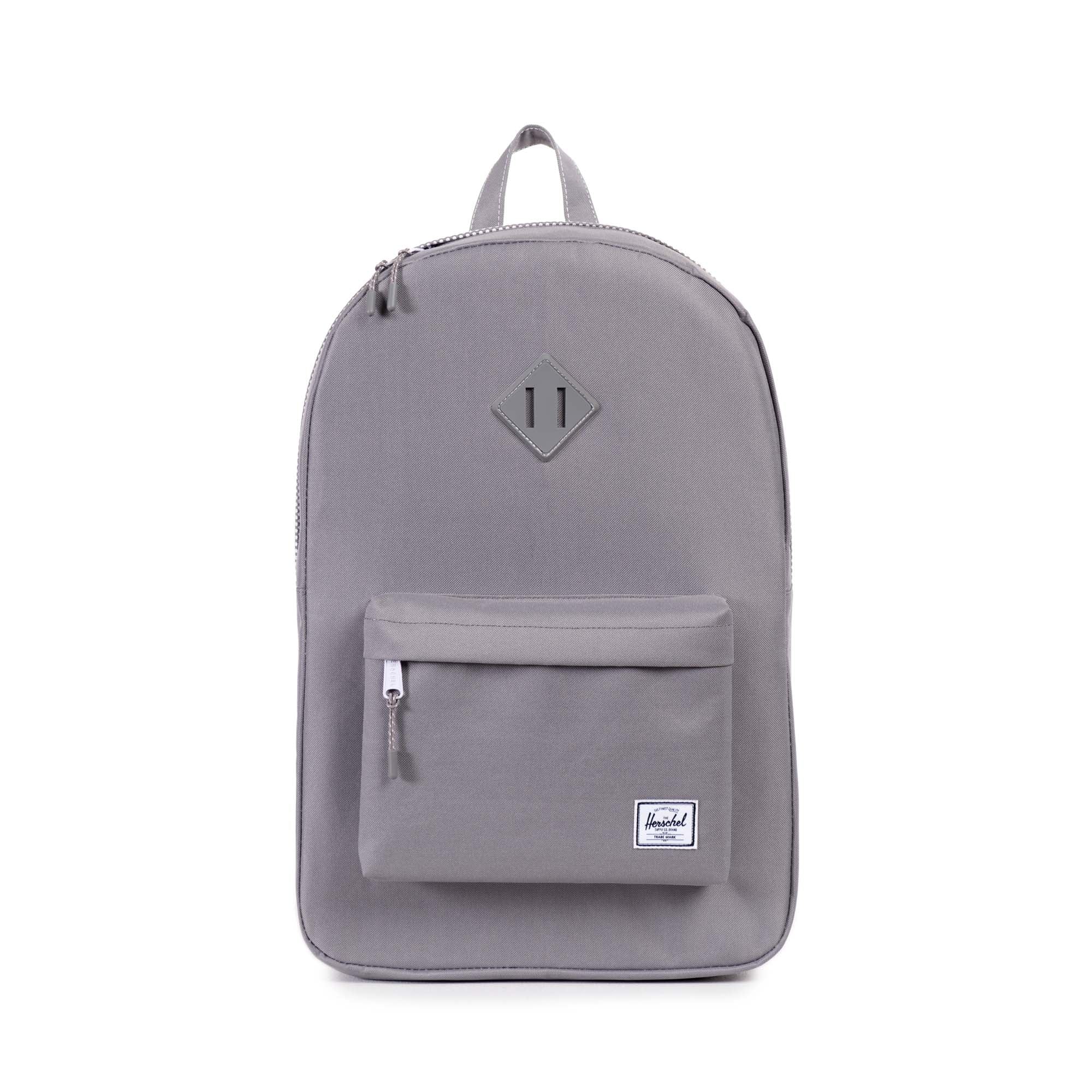 Herschel Heritage Backpack - Stylish Grey Polka Dot Design for School, Travel & Everyday Use | Durable & Trendy Laptop Backpack for Men & Women