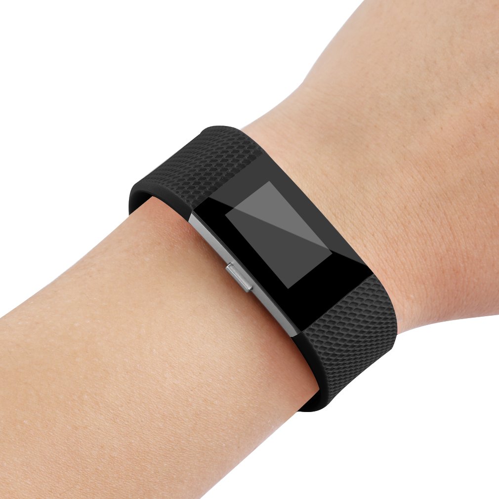 Fitbit Charge 2 Replacement Bands - Soft Silicone Strap for Workout & Daily Use