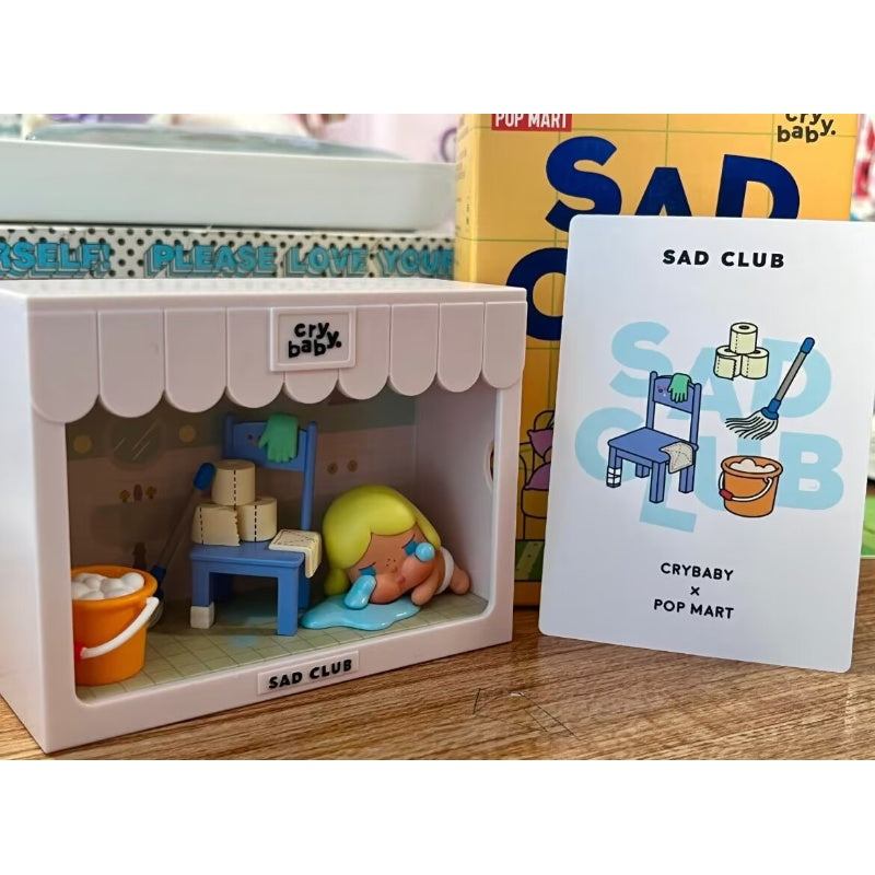 Crybaby Sad Club Series Big Cleaning Day - Fun & Cute Anime Merch for Collectors - Perfect for Room Decor, Gifts & Anime Fans