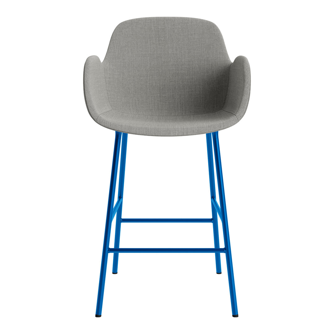 Stylish Fully Upholstered Form Counter Armchair - Perfect for Kitchen Islands, Breakfast Bars & Home Dining Areas
