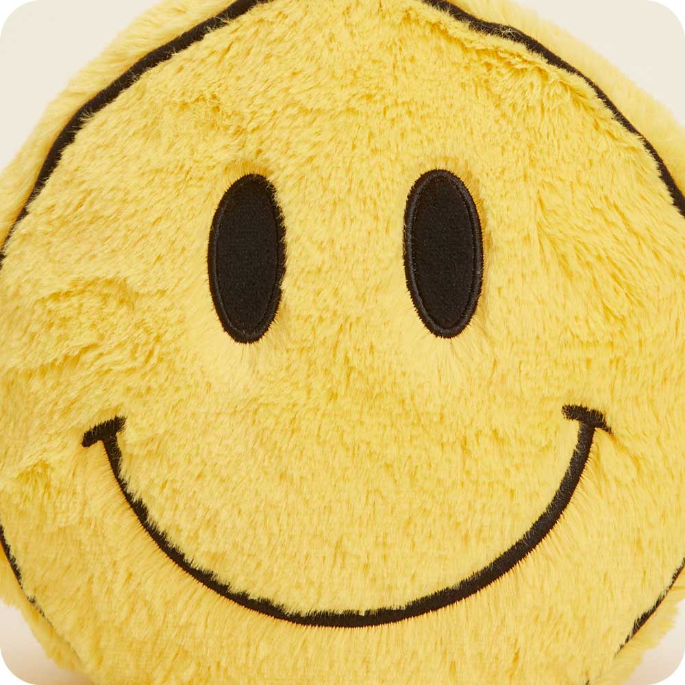 Smiley Face Warmies - Microwaveable Plush Heating Pad for Stress Relief & Warmth - Perfect for Kids, Adults & Anxiety Relief at Home or Office