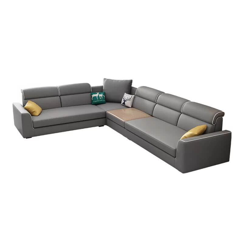 Modern Modular Sectional Sofa - Nordic Style Corner Couch with Armrests for Living Room, Lounge & Small Spaces - Comfortable & Stylish Home Furniture