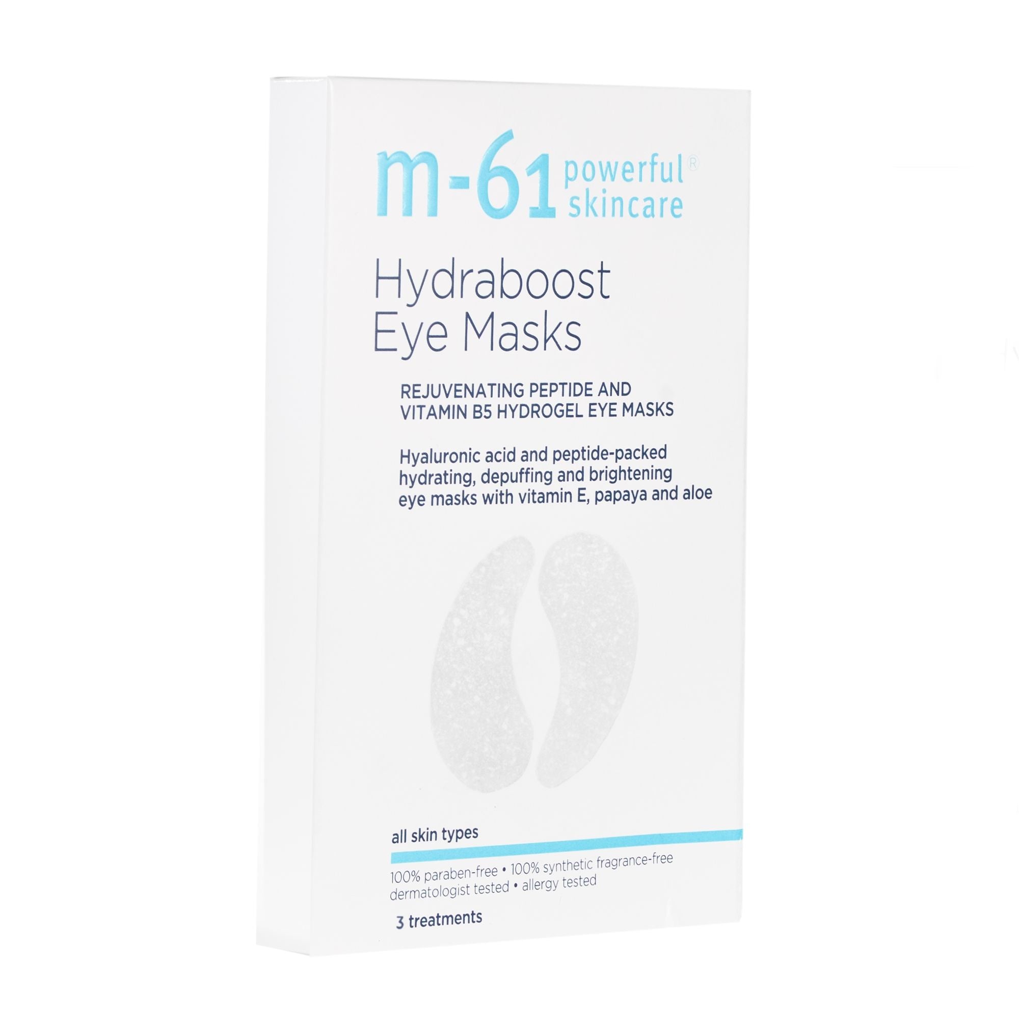 Hydraboost Under Eye Masks for Dark Circles & Puffiness - Cooling Gel Eye Patches for Brightening & Hydration - Perfect for Travel, Work & Relaxation