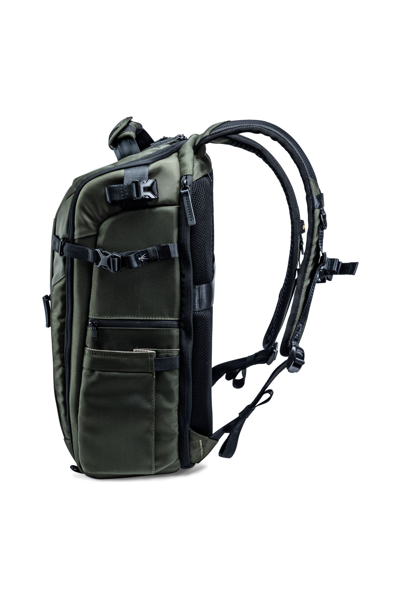 VEO SELECT 48BF Professional DSLR Camera Backpack for Photographers - Waterproof Green Photography Bag with Customizable Dividers | Perfect for Travel, Hiking & Outdoor Photography