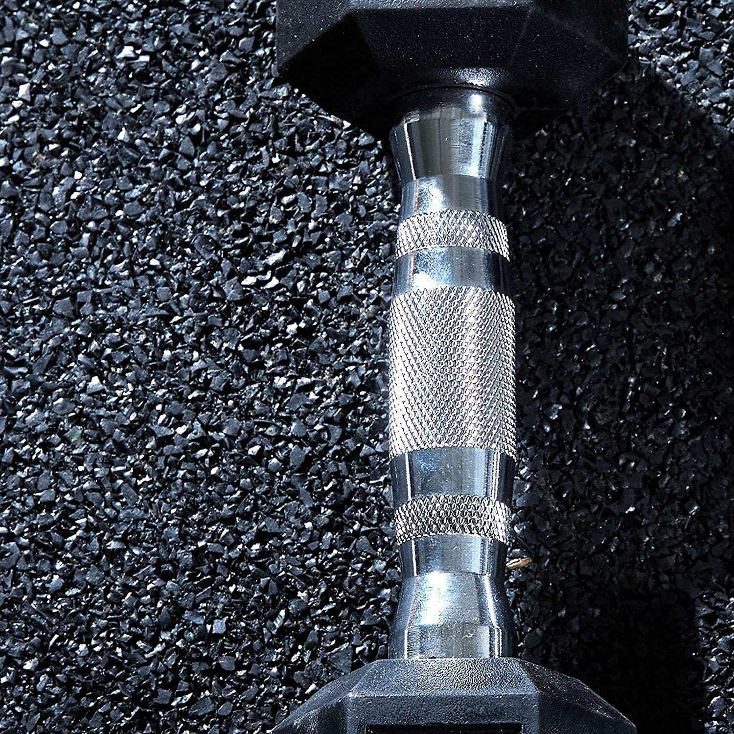 Rubber Coated Hex Dumbbells - Solid Steel Cast Iron Weights for Strength Training, Muscle Toning & Full Body Workout | Home Gym Equipment for Men & Women | Perfect for CrossFit, HIIT & Weightlifting at Home or Commercial Gyms