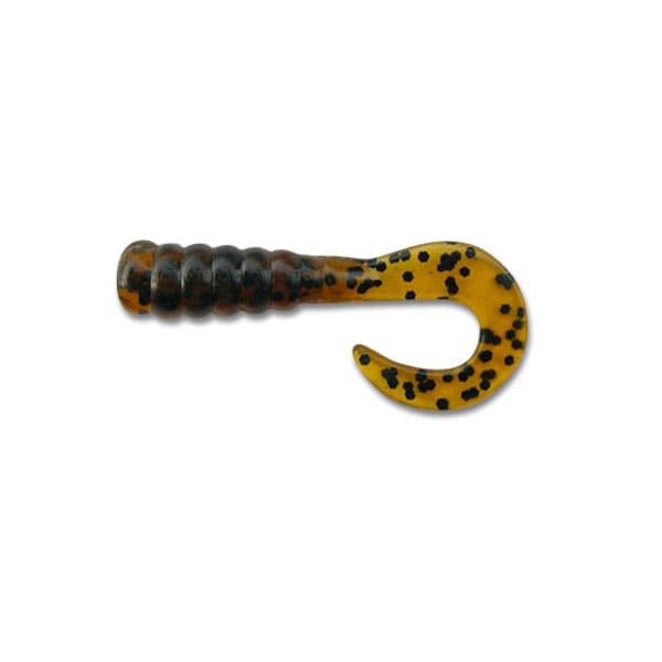 Big Hammer 1.75 Inch Perch Grub Soft Plastic Fishing Lures - Perfect for Bass, Walleye, and Trout Fishing in Lakes & Rivers
