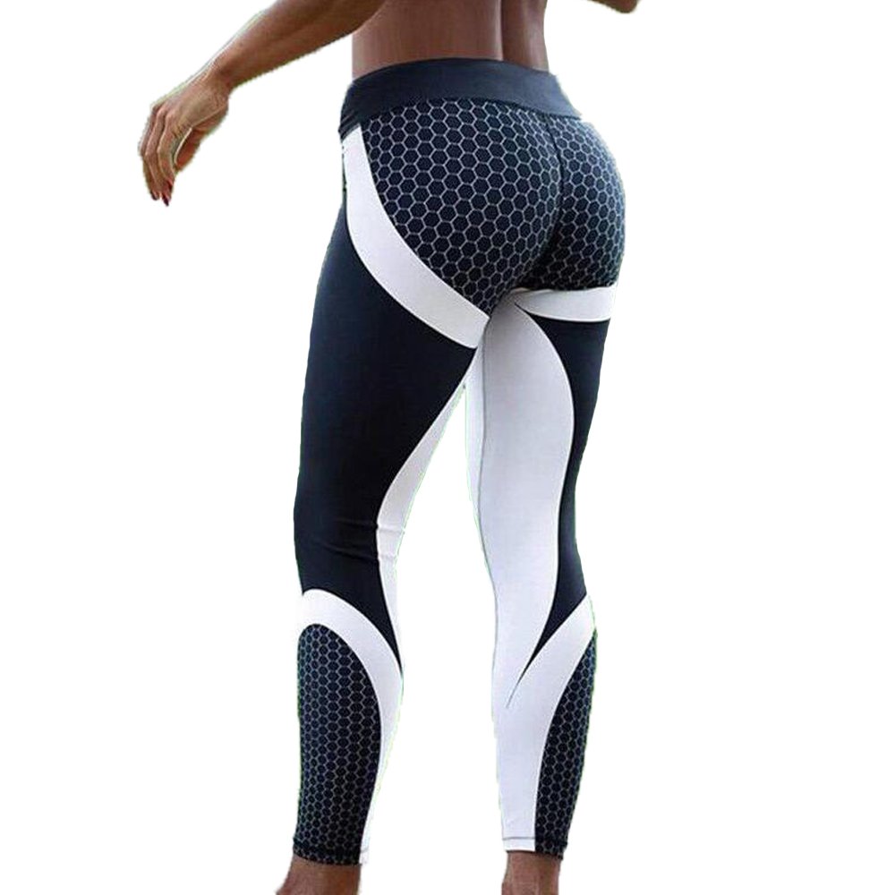 FITTOO High Waisted Printed Leggings for Women - Sexy Workout Yoga Pants with Tummy Control - Perfect for Gym, Running, Fitness & Lounge Wear