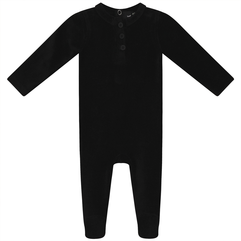 Soft Velour Rib Onesie for Baby - Cozy & Comfortable Sleepwear for Newborns & Infants - Perfect for Nursery, Bedtime & Lounging