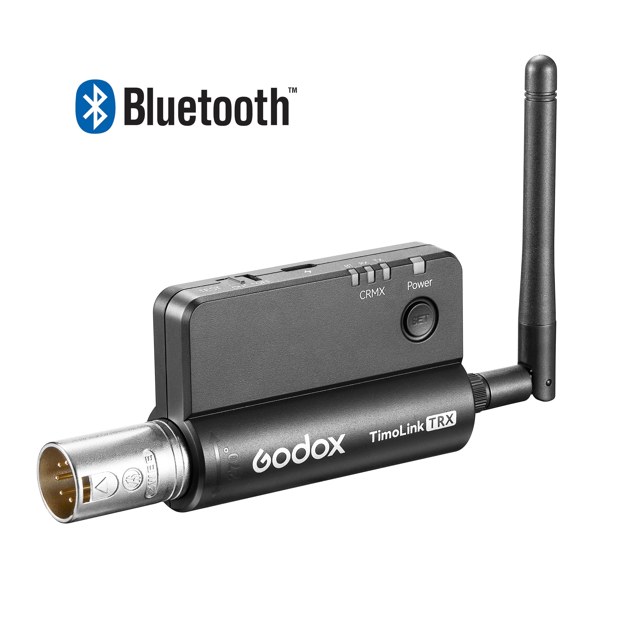 TimoLink TRX Wireless DMX Transceiver with Bluetooth - Professional Lighting Control for Stage, DJ, and Theater Performances