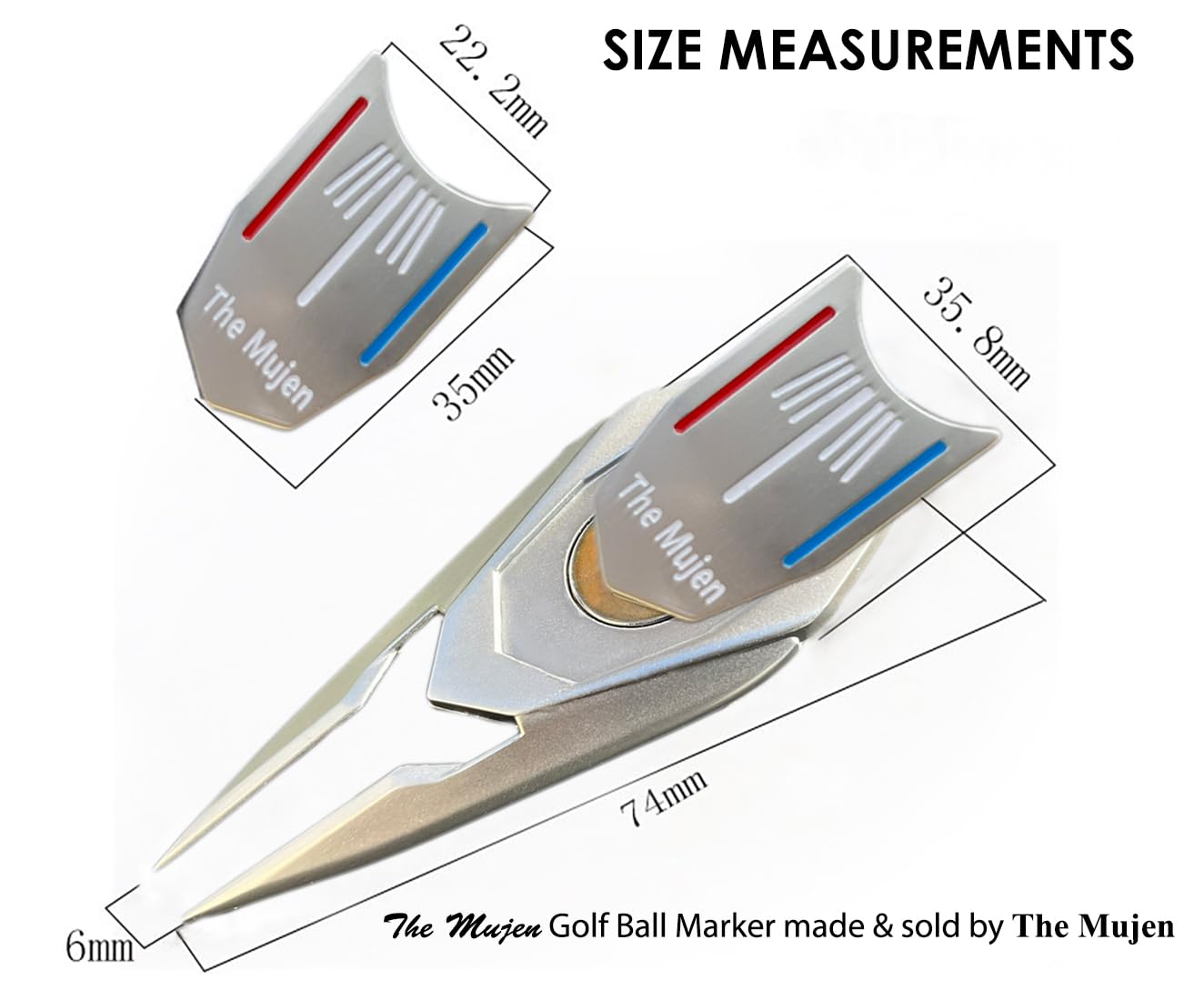 Premium Golf Ball Marker & Alignment Tool Set – Divot Repair, Putting Training Aid with Hat Clip, Cleaner & Club Holder – Ideal Golf Accessories & Gifts for Men & Women | Perfect for Practice, Tournaments & Casual Play