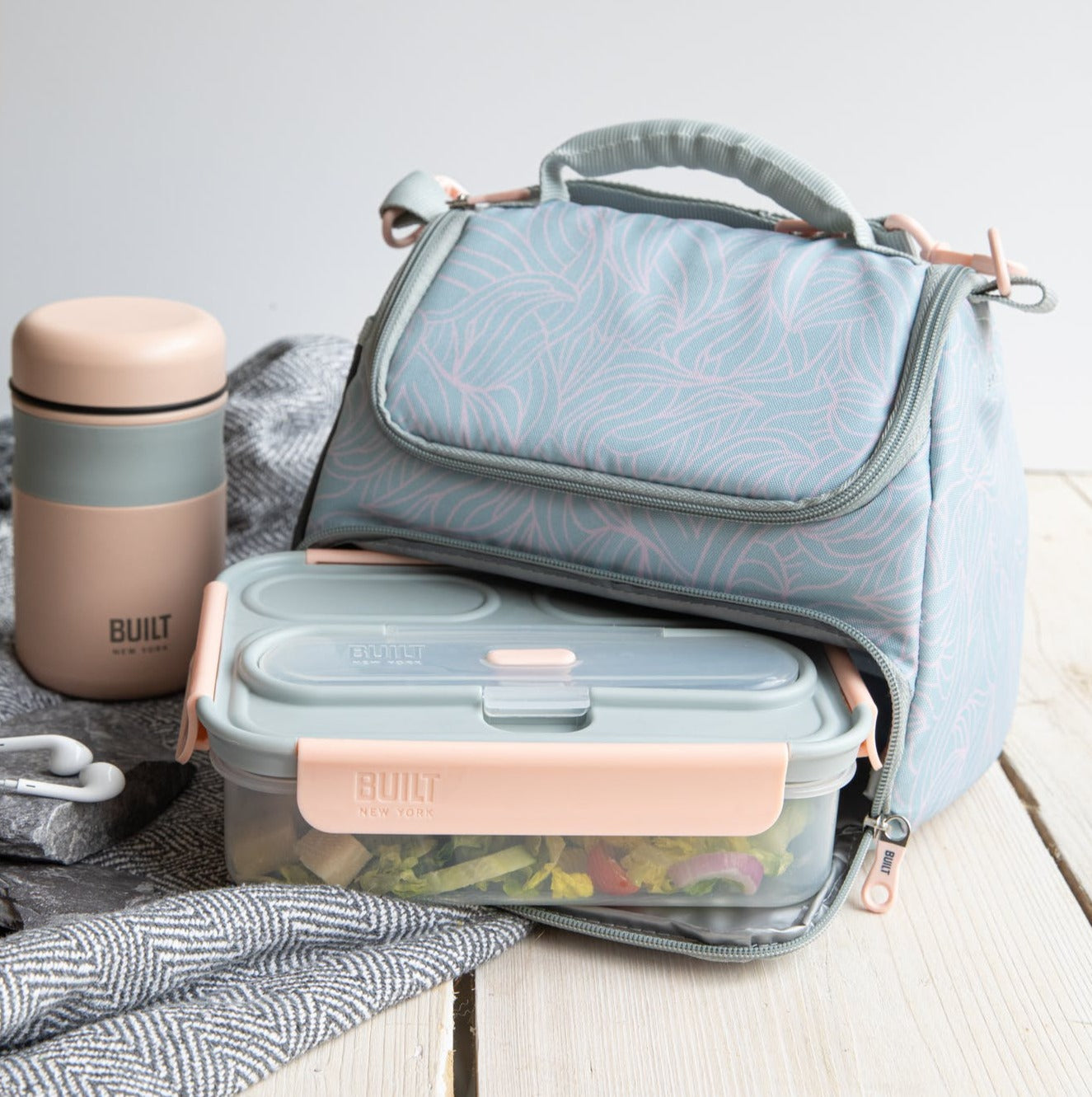 Built Mindful Lunch Range 5L Insulated Lunch Bag - Leakproof & Eco-Friendly Cooler for Work, School, Picnics & Outdoor Activities