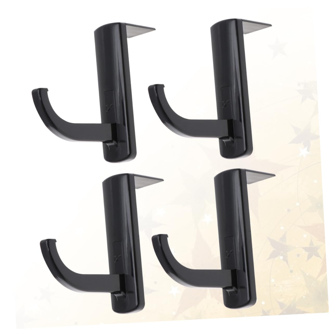 OSALADI 8-Pack Headphone Hanger Hook - Adjustable Headset Stand Holder with Stair Design, Space-Saving Computer Desk Organizer for Gaming, Office, Studio & Home Use