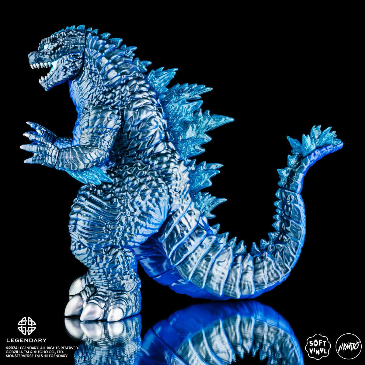 Godzilla x Kong: The New Empire Soft Vinyl Figure - Energized Variant Collectible Toy for Movie Fans & Collectors | Perfect for Display, Gifts, and Anime Conventions