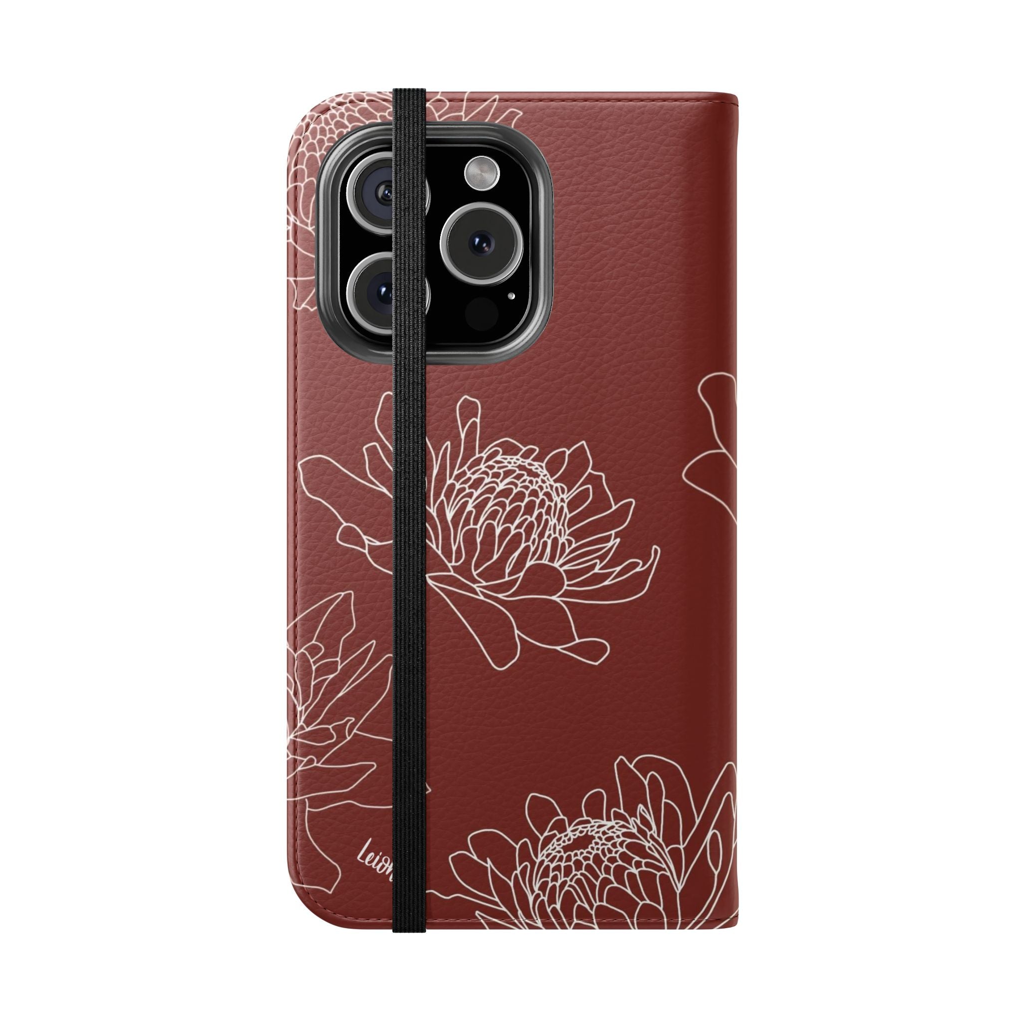 Torch Ginger Folio Case - Elegant & Durable Phone Cover for iPhone & Samsung - Perfect for Travel, Work & Everyday Use