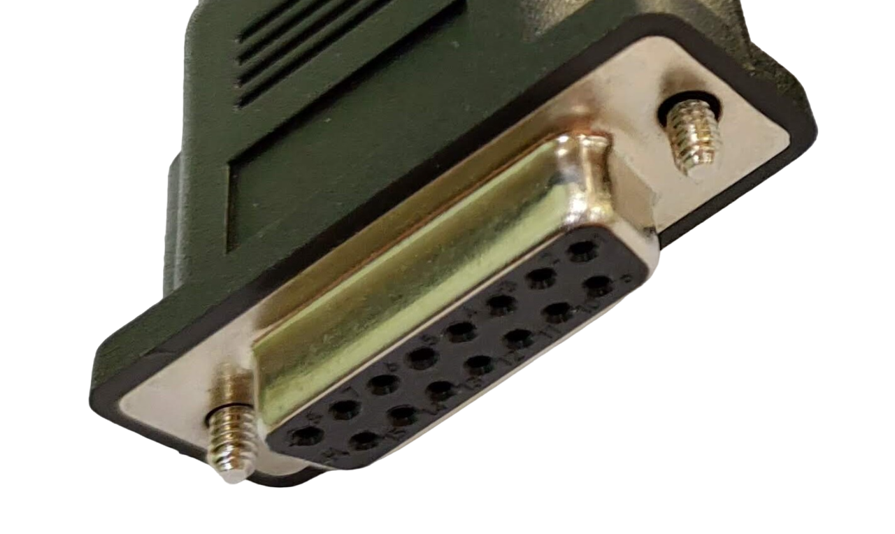 15 Pin RS232 Serial Cable Female to Female - 5/10/25 Feet Length Options for Industrial Equipment & Computer Connectivity
