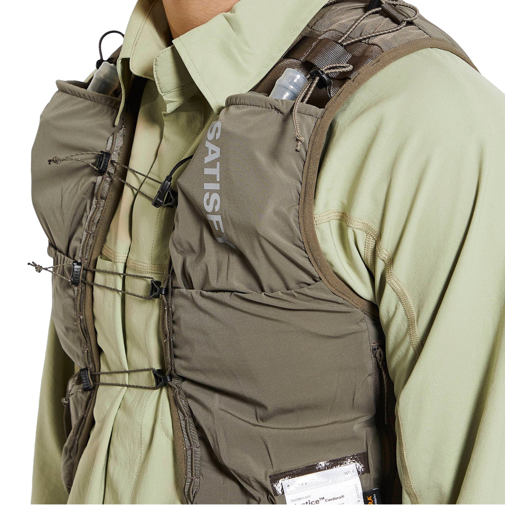 Unisex Satisfy Justice Cordura Hydration Vest 5L - Lightweight Running Backpack for Trail Hiking, Marathon & Outdoor Adventures