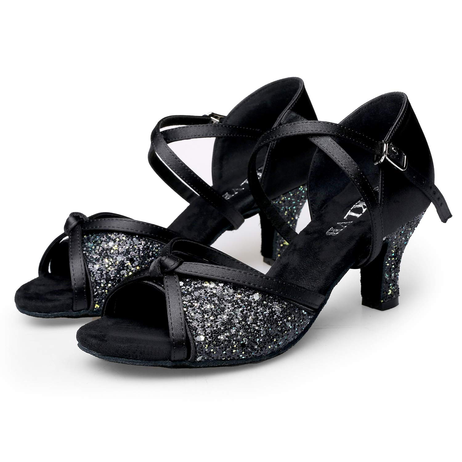 Women's Ballroom Dance Shoes - Professional Latin, Salsa & Bachata Dance Shoes for Practice & Performance | Perfect for Social Dancing, Competitions & Dance Classes