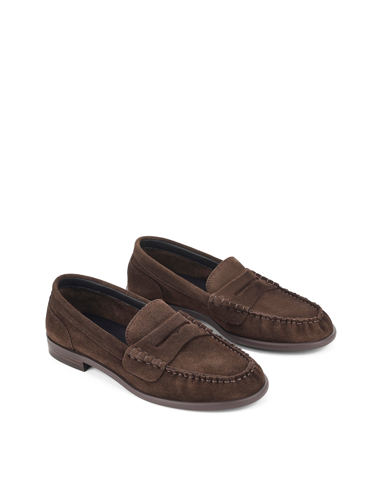 Chocolate Brown Suede Paddy Loafers - Comfortable Slip-On Shoes for Men & Women | Perfect for Casual Wear, Office & Travel