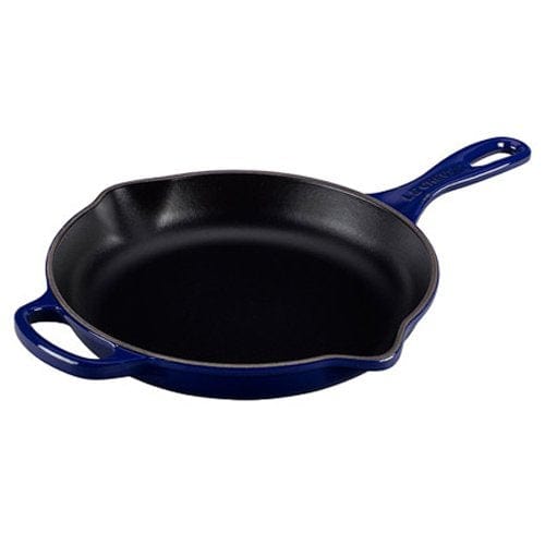 Le Creuset 10-Inch Cast Iron Skillet - Premium Enameled Cookware for Searing, Baking & Frying - Perfect for Stovetop, Oven & Outdoor Cooking