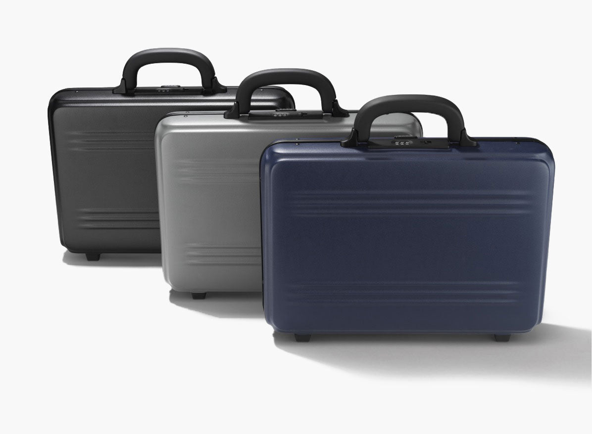 Zero Halliburton Edge Lightweight Small Attache Case 80010 - Durable Aluminum Business Briefcase for Professionals | Perfect for Business Travel, Office Meetings & Executive Carry
