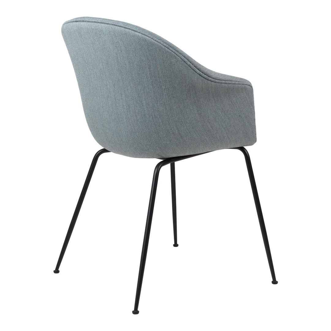 Bat Dining Chair with Conic Base - Fully Upholstered Modern Kitchen & Dining Room Furniture for Home Decor
