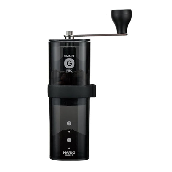 Hario Smart G Pro Coffee Grinder - Electric Burr Grinder for Espresso, French Press & Pour Over - Compact & Quiet Design for Home & Office Use