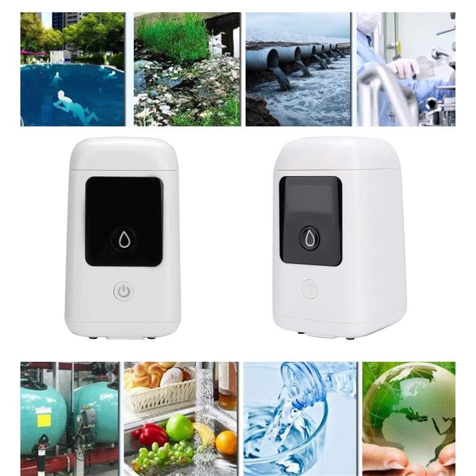 Portable Water Quality Tester - 3-in-1 TOC COD TDS Analyzer for Drinking Water, Aquariums, Swimming Pools | Mini Digital Water Testing Kit for Home, Travel & Outdoor Use