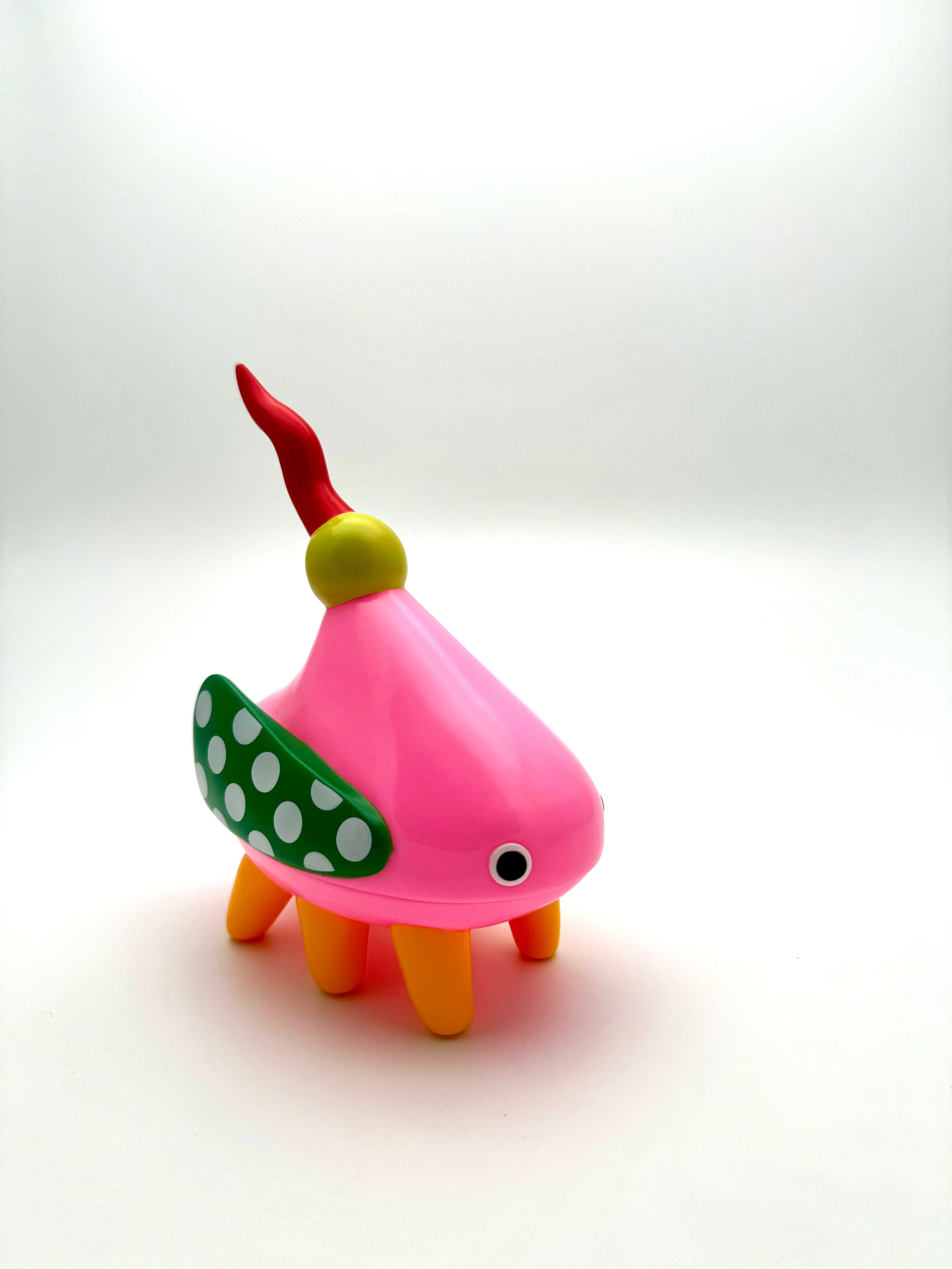 Premium Sashimi Cat Toy in Pink - Interactive Play for Indoor Cats - Hanamusic Pet Toys for Boredom Relief & Exercise