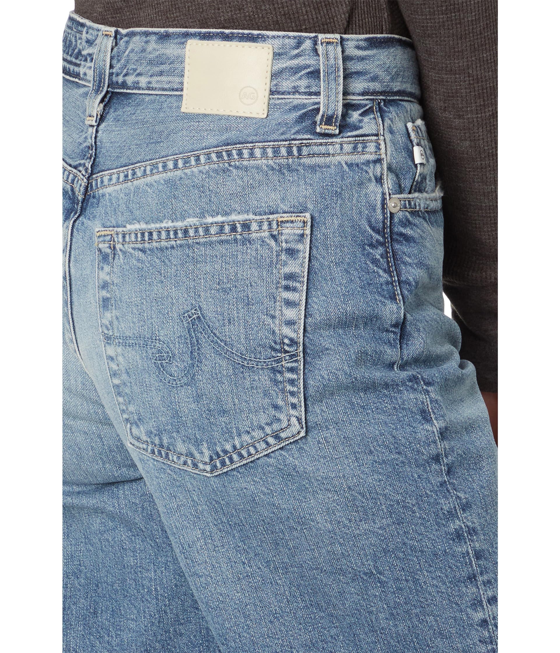 Saige High-Rise Wide Leg Crop Jeans for Women - Comfortable Stretch Denim Pants, Fashionable Rival Wash - Perfect for Casual Outings, Workwear & Street Style