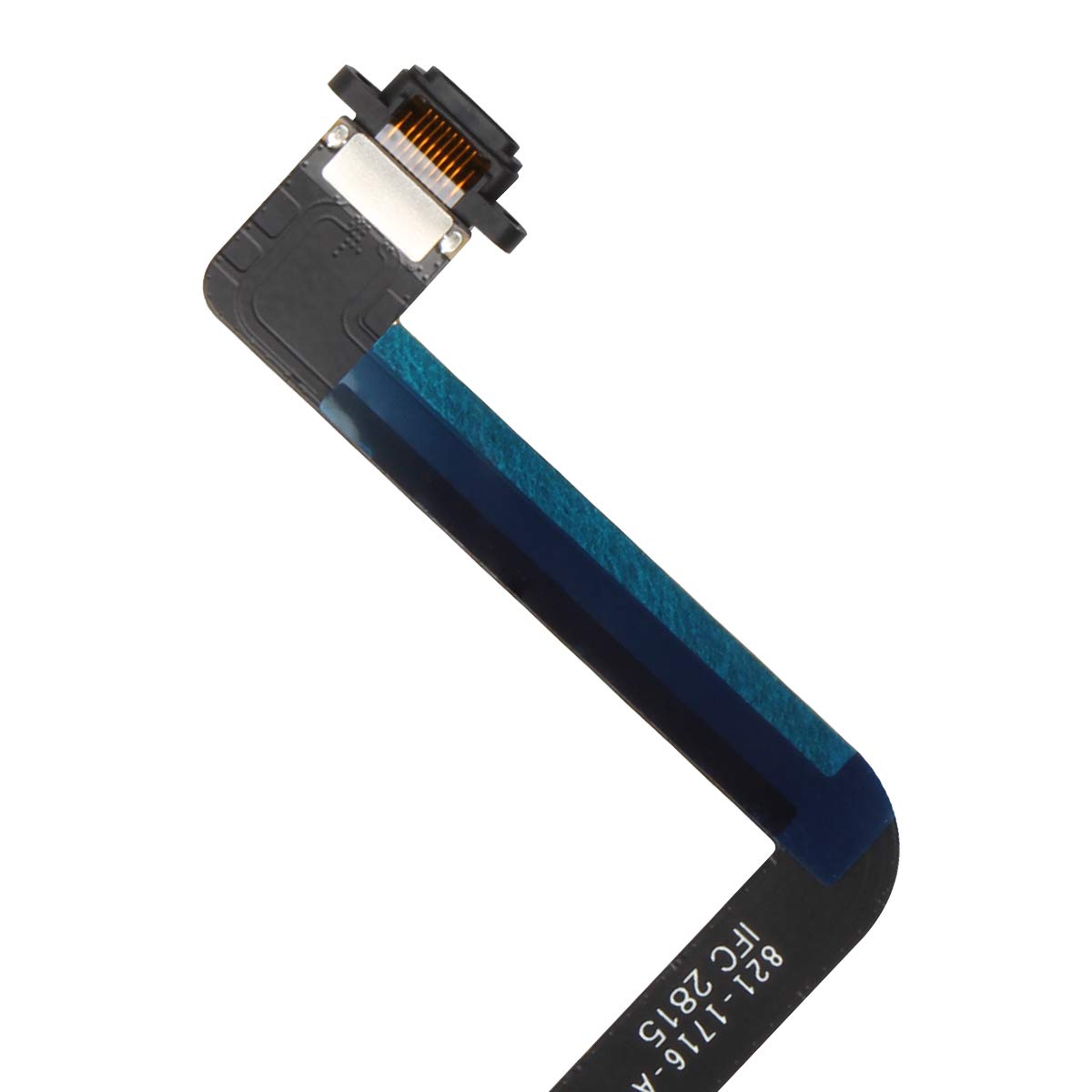 Original iPad Air Charging Port Connector Dock Flex Cable Replacement - Compatible with iPad Air 1st Gen A1474, A1475, A1476 (Black) | Fast Charging & Data Sync | Perfect for Home, Office & Travel Use