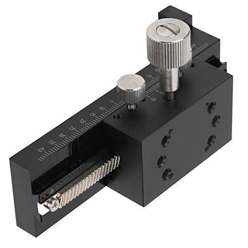 High Precision Manual Slide Table - Z-Axis Trimming Platform with Smooth Operation & Durable Workmanship for Industrial Use | Ideal for CNC Machining, Laser Cutting & Microscope Positioning