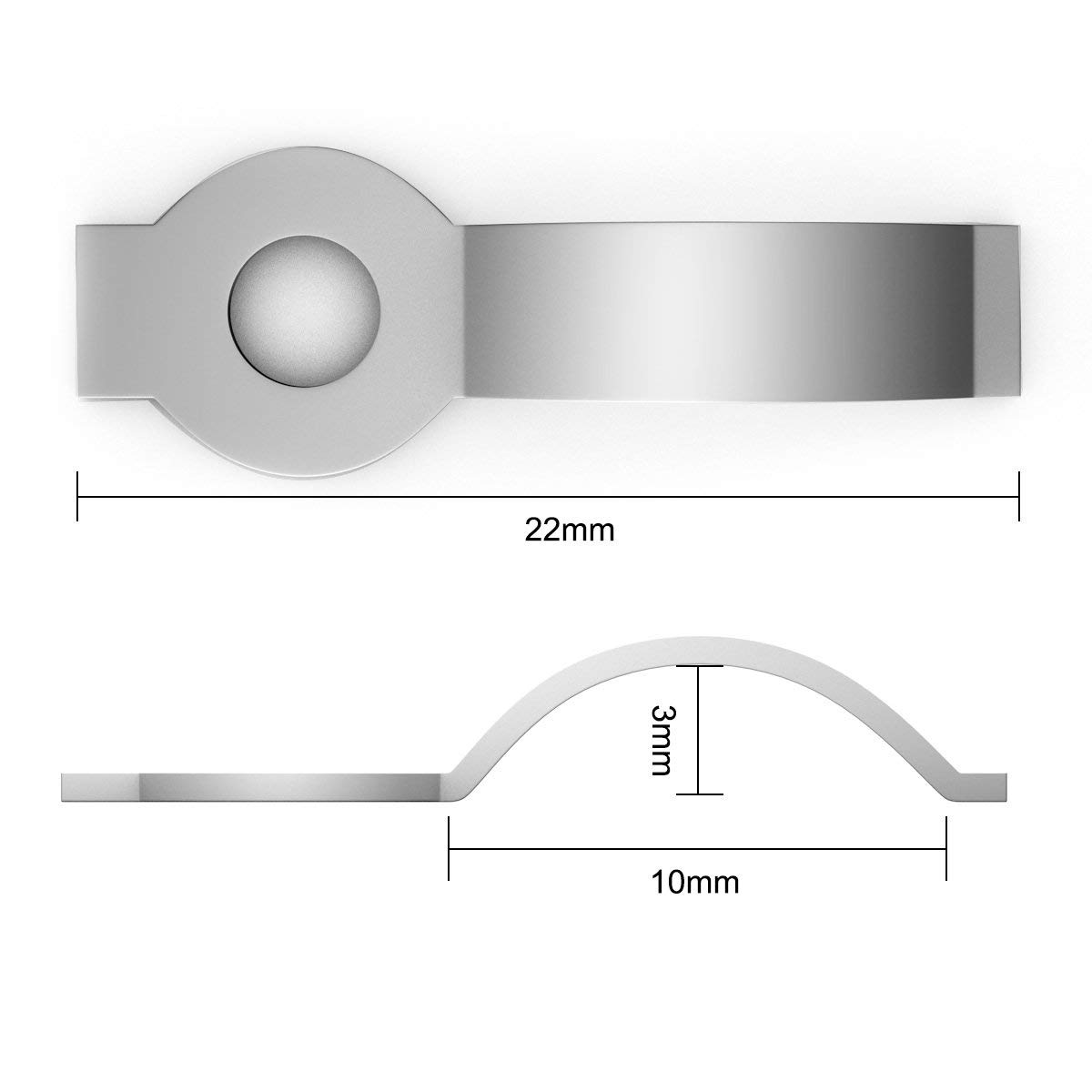 100-Pack Mounting Fixing Clips with Screws & 50-Pack Self-Adhesive LED Strip Brackets for 10mm Width LED Light Strips - Perfect for Home, Office, and DIY Lighting Projects