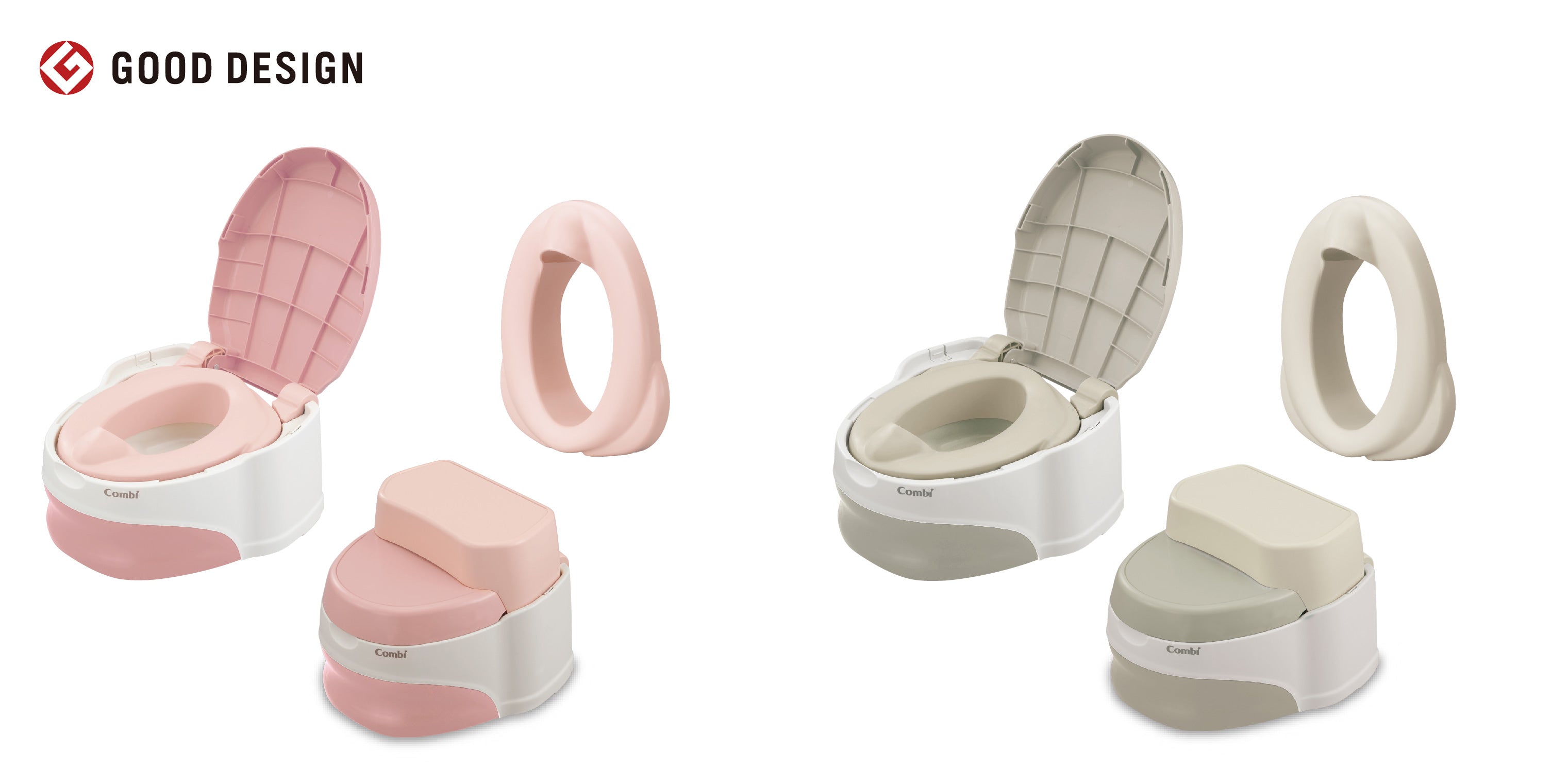 Combi Multi-Purpose Baby Training Potty - Portable & Easy to Clean Toddler Toilet for Boys & Girls - Perfect for Home, Travel & Daycare Use