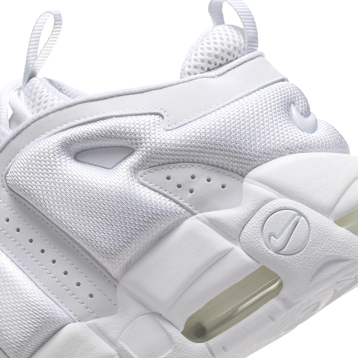 Nike Air More Uptempo Low Sneakers - White Basketball Shoes for Men & Women | Perfect for Streetwear, Casual Outfits & Court Performance