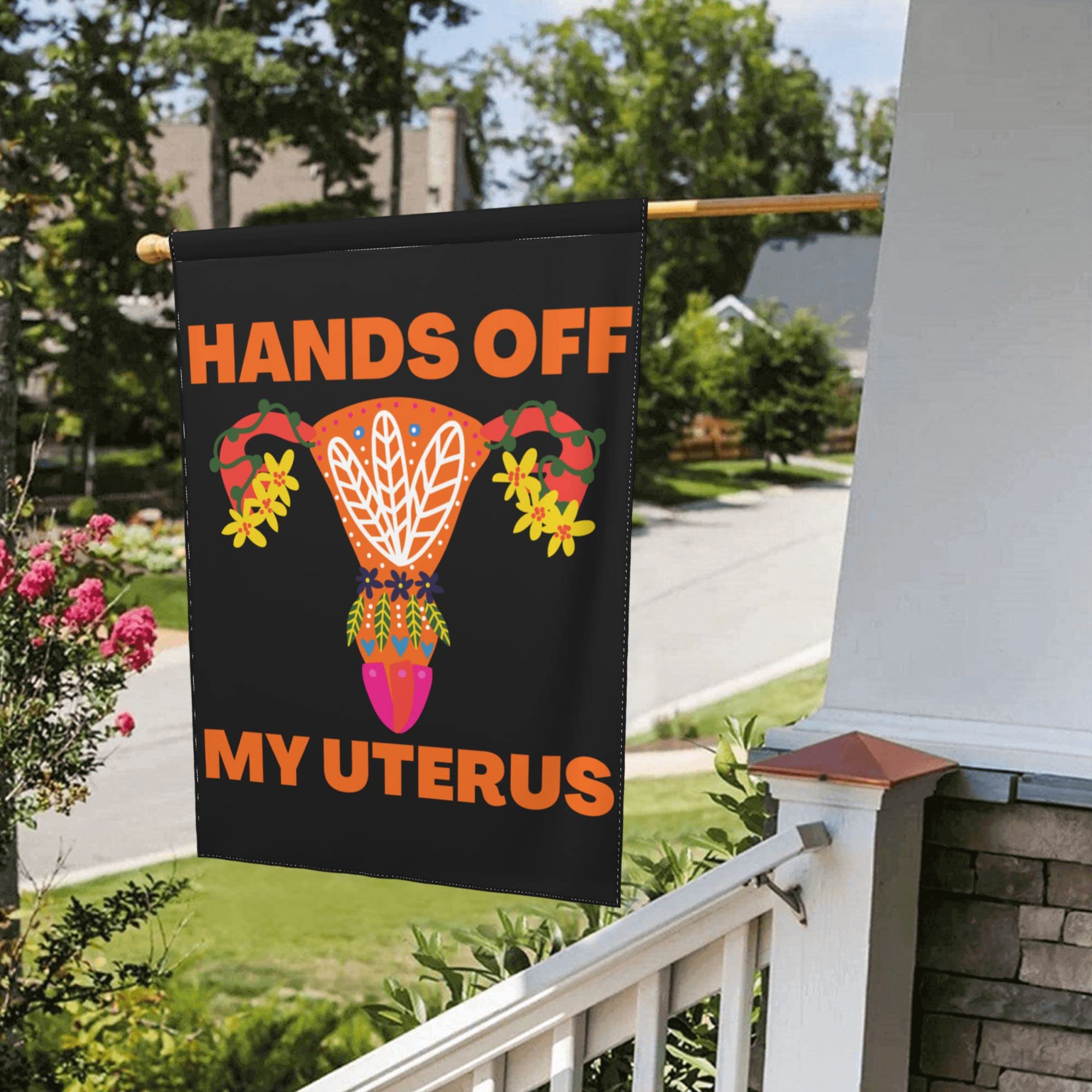 Pro-Choice Women's Rights Garden Flag - 12.5